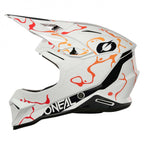 O'Neal (MX26) Helmet - 1SRS - SPLASH (White/Orange)