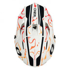 O'Neal (MX26) Helmet - 1SRS - SPLASH (White/Orange)