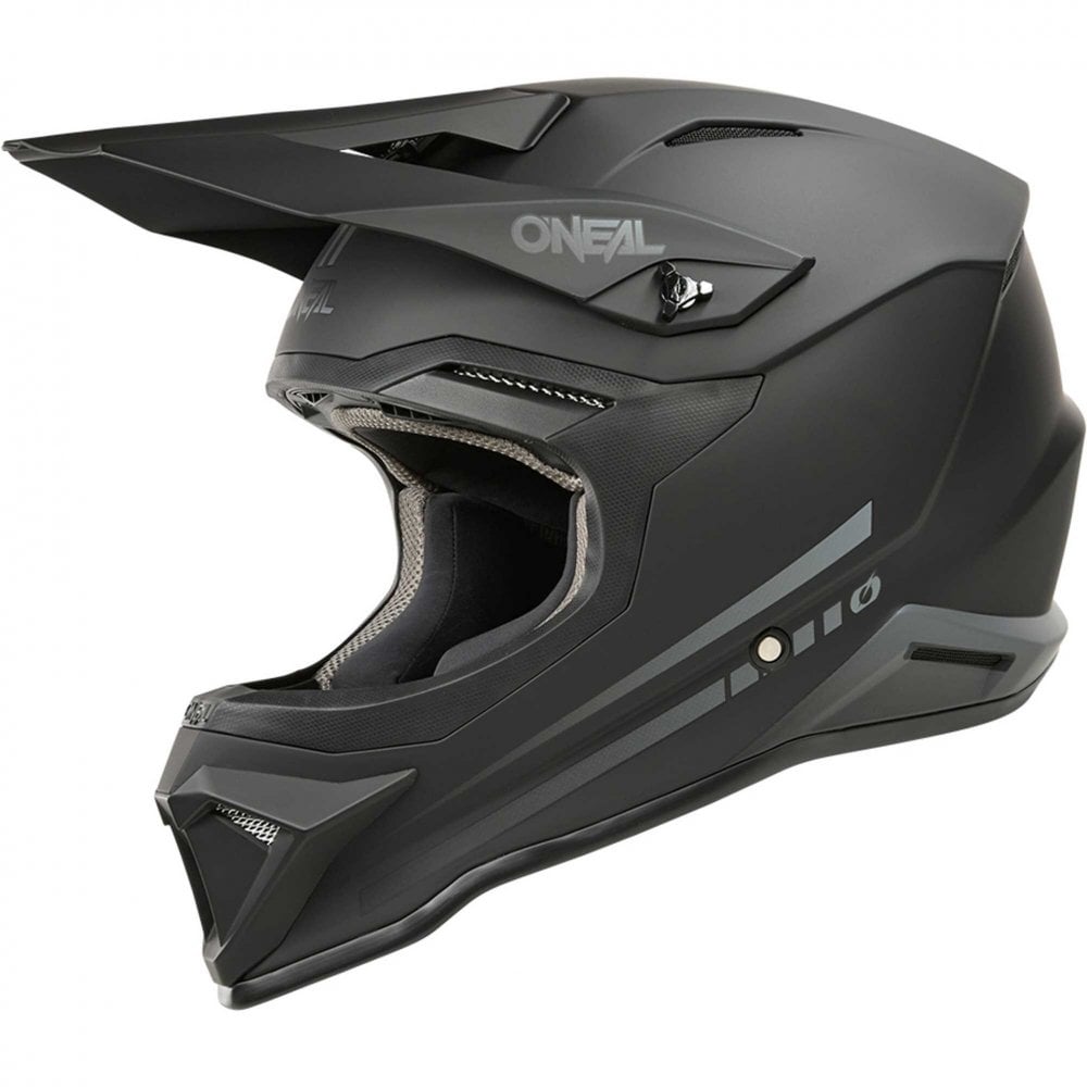 O'Neal (MX26) Helmet - 1SRS - SOLID (Matte Black)
