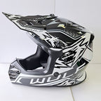 Wulfsport Youth AIR-X MX Helmet (Black/White)