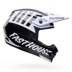 BELL MX-10 MIPS FASTHOUSE MX Helmet (Black/White)
