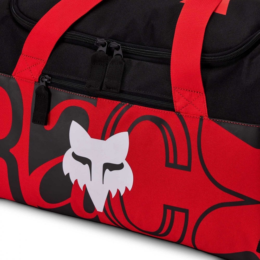FOX Racing Gear Bag - 180 Small Duffle - 40L - RACE SPEC (Flo Red)