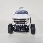New Ray Toys - 1:32 - Truck - White Chevrolet Pick-Up w/YZ125
