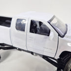 New Ray Toys - 1:32 - Truck - White Chevrolet Pick-Up w/YZ125