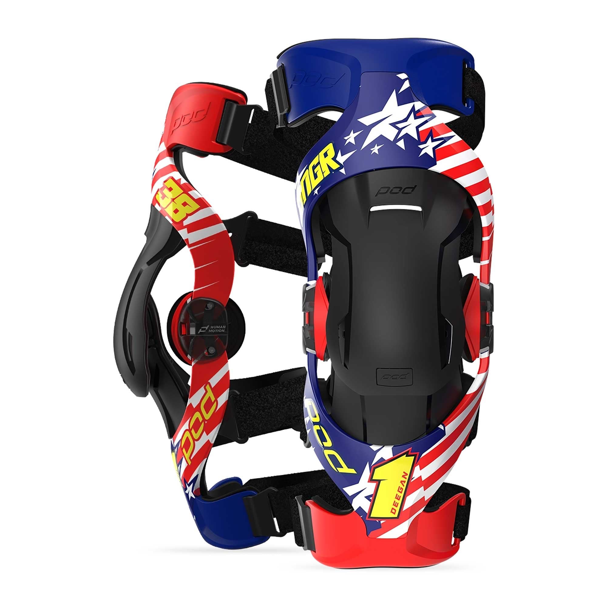 POD MX - Knee Brace - K4 2.0 - DNGR 2.0