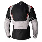 RST (SALE) Motorcycle Adventure Touring Textile Jacket - Endurance CE AA (Black/Silver/Red)