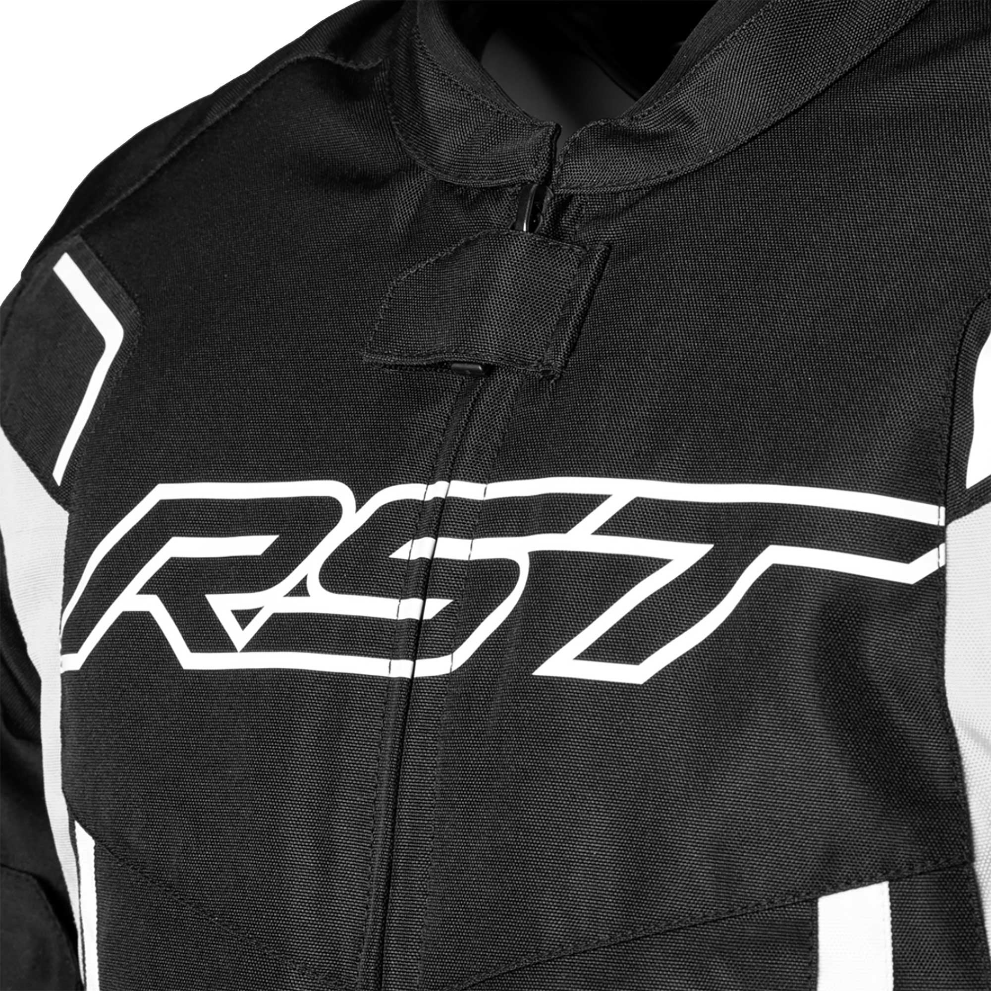 RST Motorcycle Sports | Road Textile Jacket - Pilot Evo (Black/Black/White)