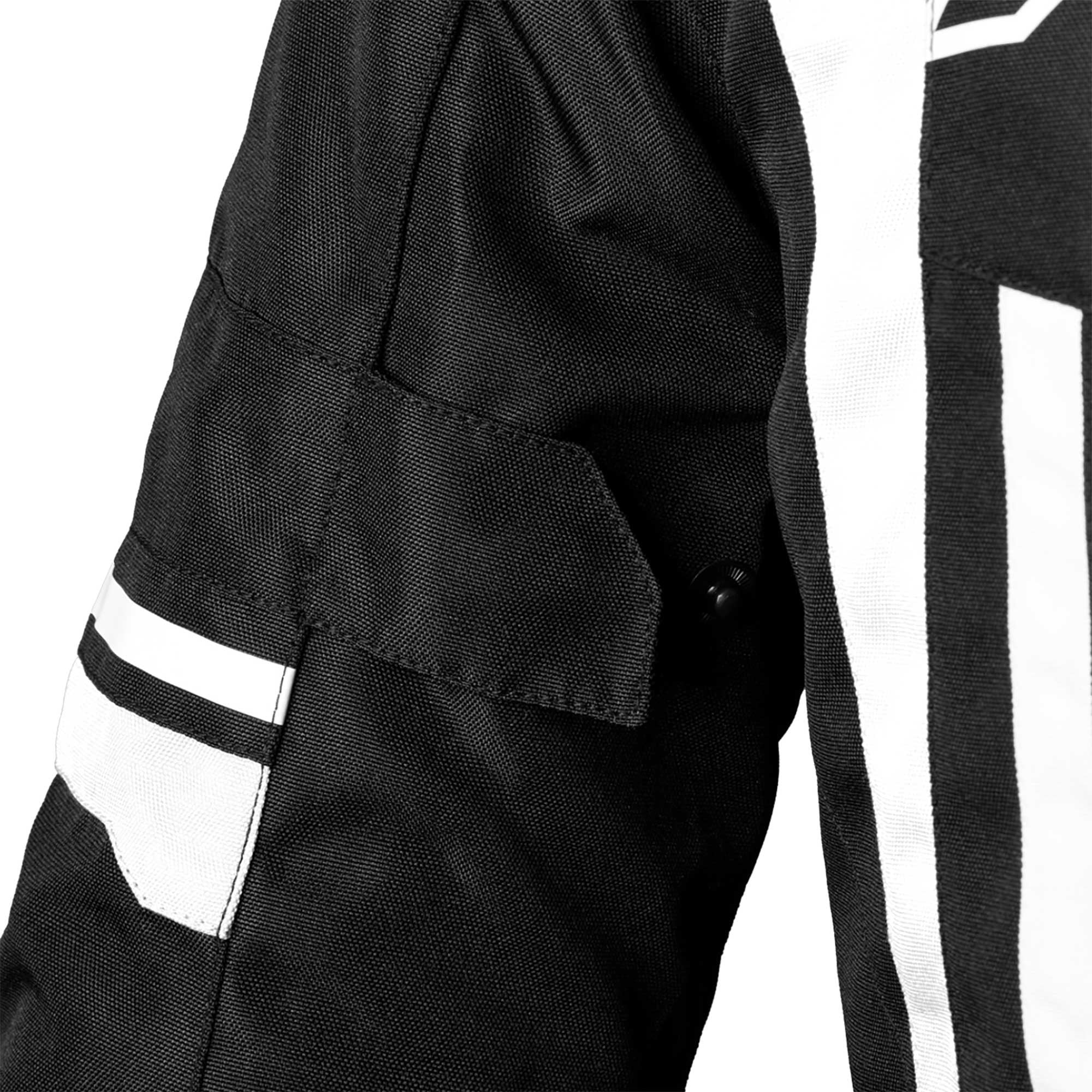 RST Motorcycle Sports | Road Textile Jacket - Pilot Evo (Black/Black/White)