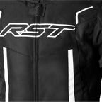 RST Motorcycle Sports | Road Textile Jacket - Pilot Evo (Black/Black/White)