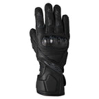 RST Motorcycle Road | Sports Leather Gloves - Fulcrum CE (Black/Black)