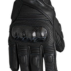 RST Motorcycle Road | Sports Leather Gloves - Fulcrum CE (Black/Black)