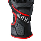 RST Motorcycle Road | Sports Leather Gloves - Fulcrum CE (Grey/Red/Black)
