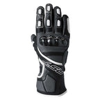RST Motorcycle Road | Sports Leather Gloves - Fulcrum CE (Grey/White/Black)