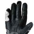 RST Motorcycle Road | Sports Leather Gloves - Fulcrum CE (Grey/White/Black)