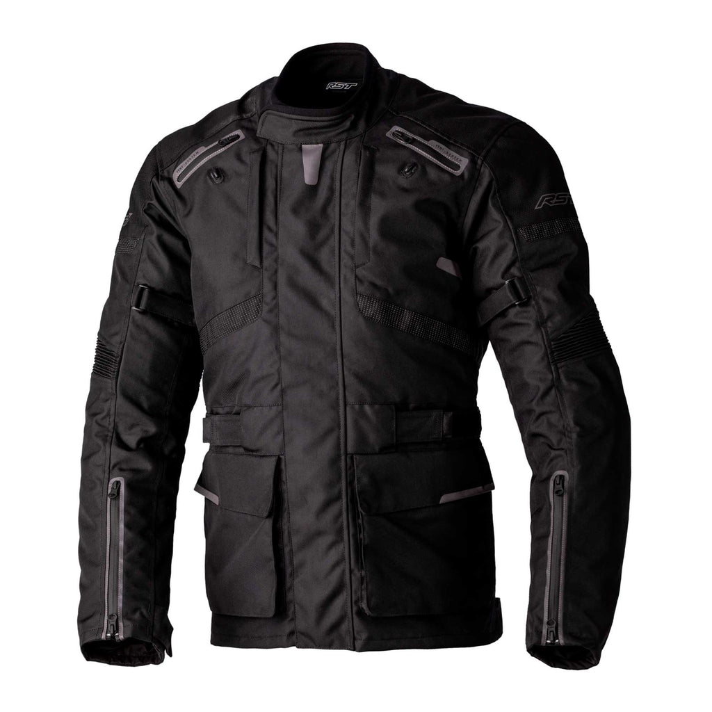 RST Motorcycle Adventure Textile Jacket - Endurance CE (Black/Black)