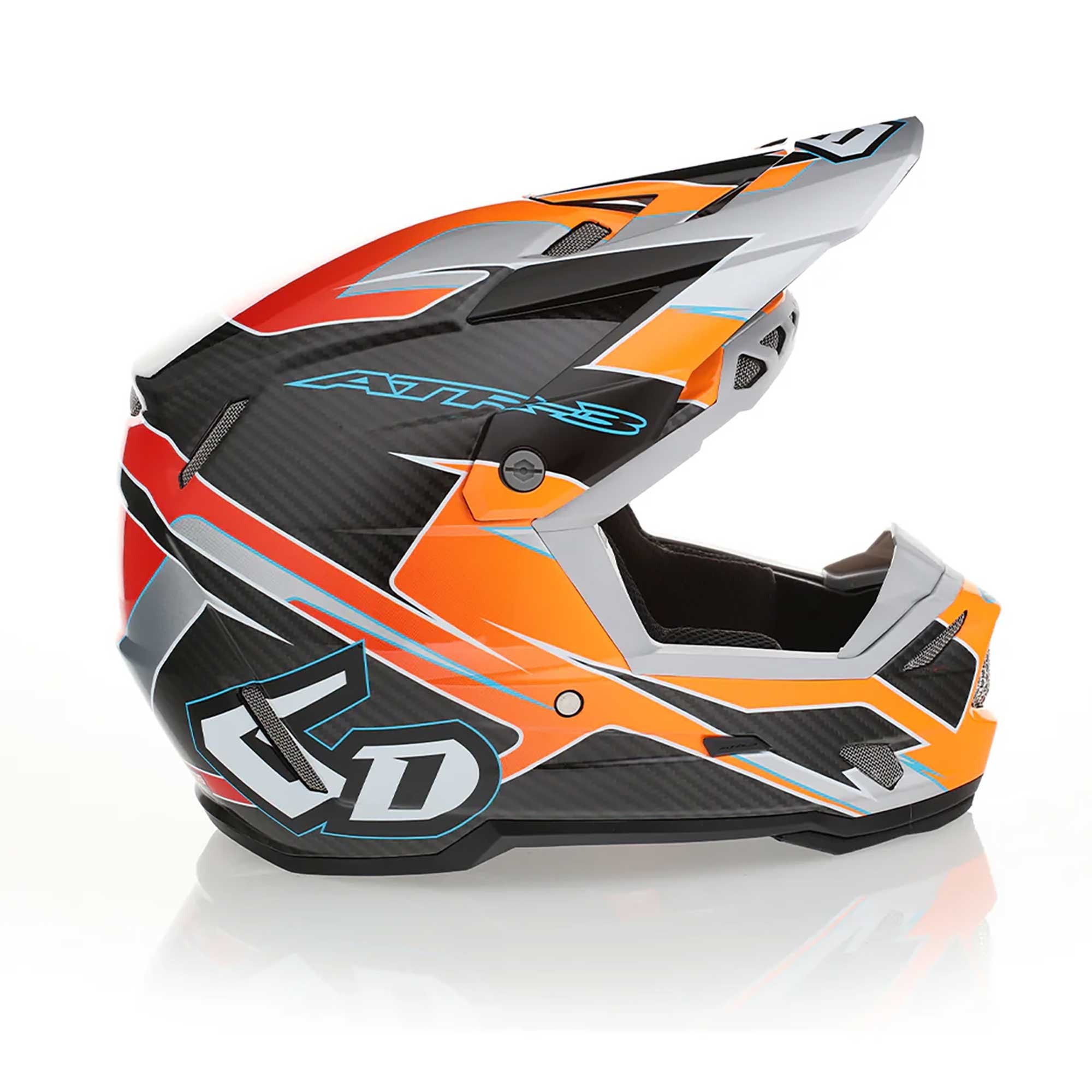 6D (MX26) Youth Helmet - ATR-3Y - REFLEX (Orange)