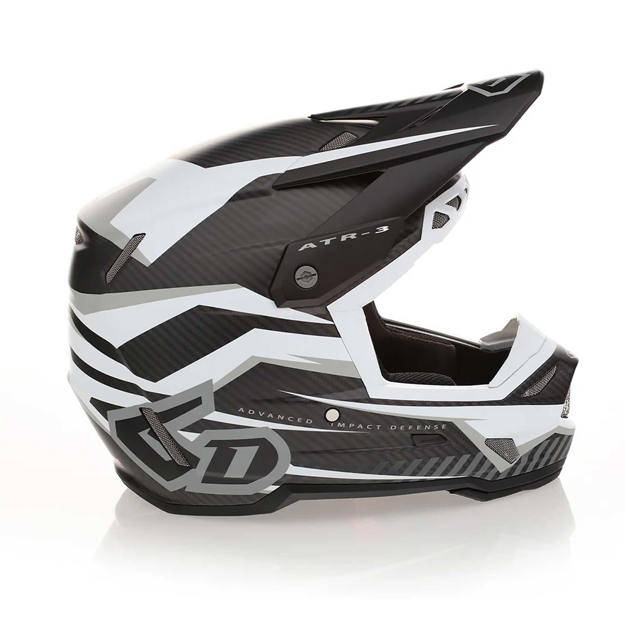 6D (MX26) Helmet - ATR-3 - FIM 2 - REFLEX (White)