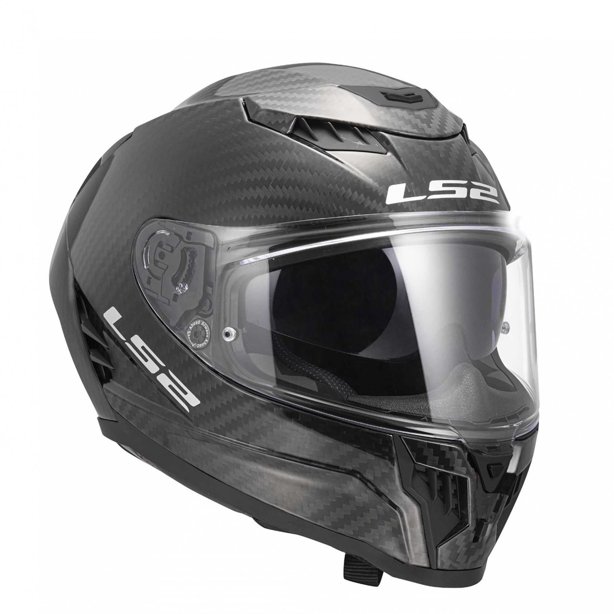 LS2 Motorcycle Road | Race Helmet - FF807 Dragon (Matt Carbon)