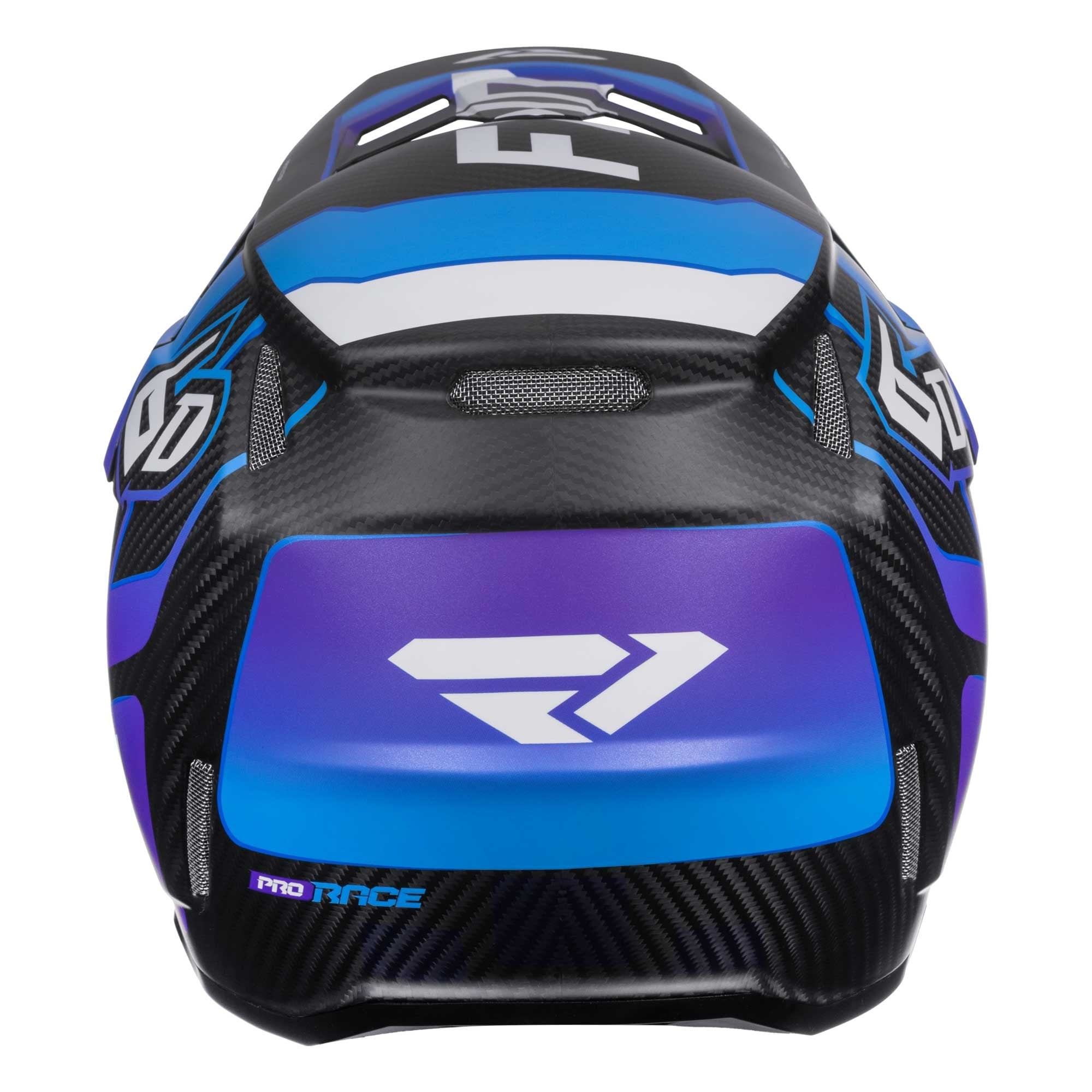 6D (MX25) Youth Helmet - ATR-3Y - FXR Aurora (Black/Blue/Purple)