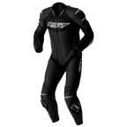 RST Motorcycle 1pc Race Suit - Tractech EVO D3O Armour (Black / White)