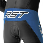 RST Motorcycle 1pc Race Suit - Tractech EVO D3O Armour (Black / Blue)