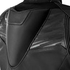 RST Motorcycle Race | Road Leather Jacket - Tractech Evo D3O Armour (Black / Black)