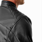RST Motorcycle Classic | Urban Leather Jacket - Roadster Air D3O Armour (Black)