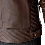 RST Motorcycle Classic | Urban Leather Jacket - Roadster Air D3O Armour (Walnut Brown)