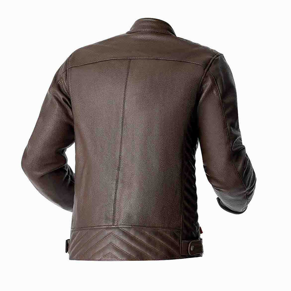 RST Motorcycle Classic | Urban Leather Jacket - Roadster Air D3O Armour (Walnut Brown)