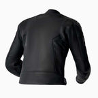 RST Motorcycle Sports | Road Leather Jacket - S1 D3O Armour (Black / Black / Black)