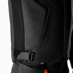 RST Motorcycle Sports | Road Leather Jacket - S1 D3O Armour (Black / Black / Black)