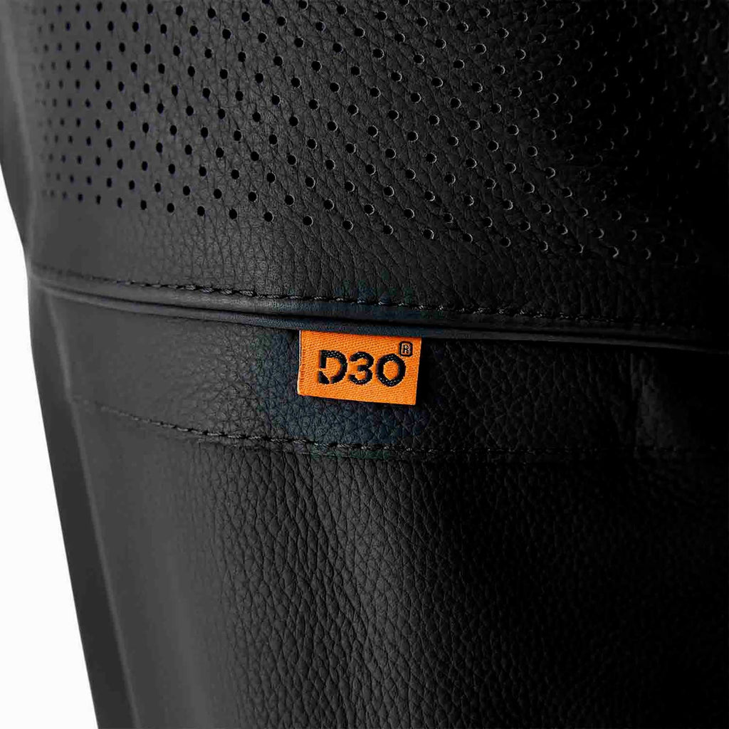 RST Motorcycle Sports | Road Leather Jacket - S1 D3O Armour (Black / Black / Black)