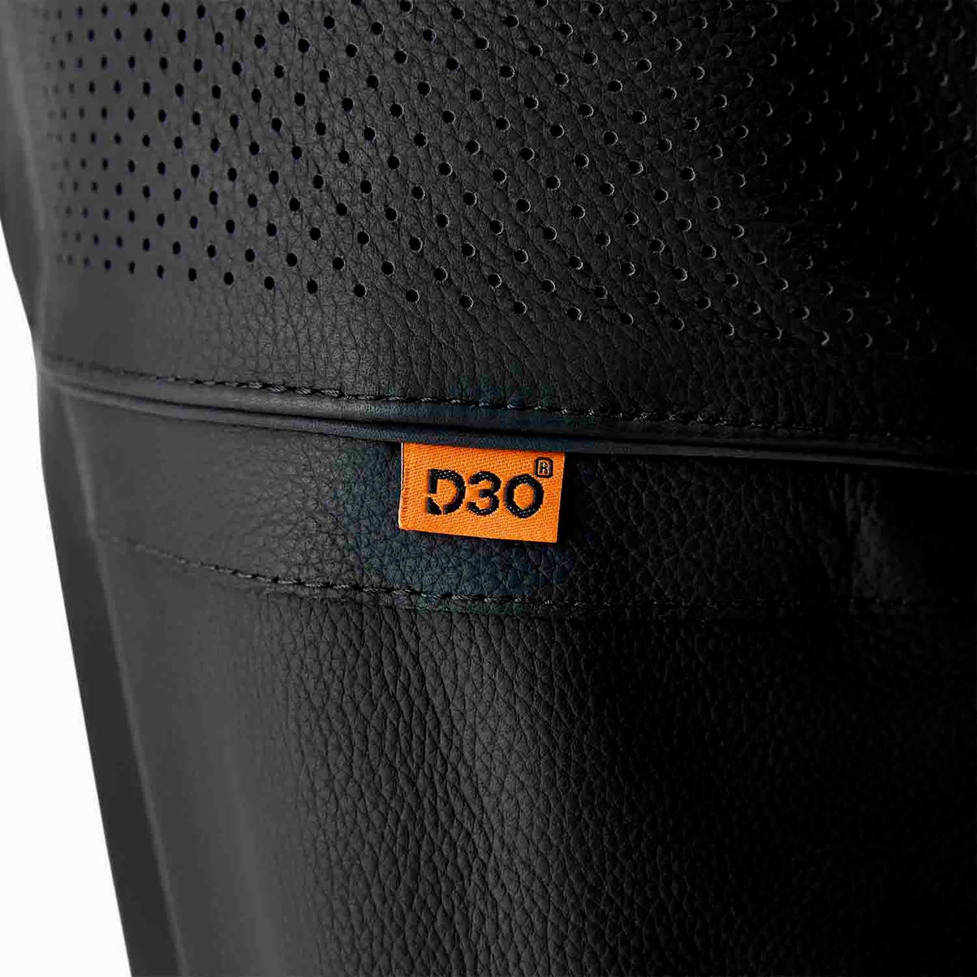 RST Motorcycle Sports | Road Leather Jacket - S1 D3O Armour (Black / Black / Black)