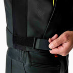 RST Motorcycle Sports | Road Leather Jacket - S1 D3O Armour (Black / Grey / Flo Yellow)