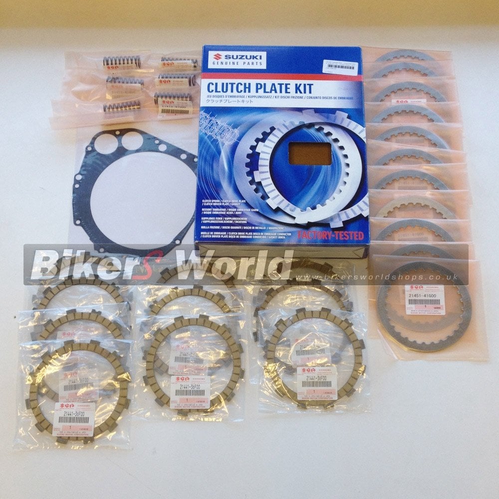 Suzuki Genuine Part - Clutch Plate Kit (GSXR 1000 K5-K6) - 21400-36861-000 (SS 21400-36860-000)