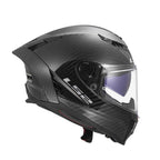 LS2 FF807 Dragon 6k Carbon Motorcycle Road Helmet (Matt Carbon)