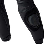 RST Motorcycle Race | Road Leather Jeans - Tractech Evo D3O Armour (Black / Black)