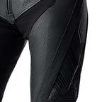 RST Motorcycle Race | Road Leather Jeans - Tractech Evo D3O Armour (Black / Black)