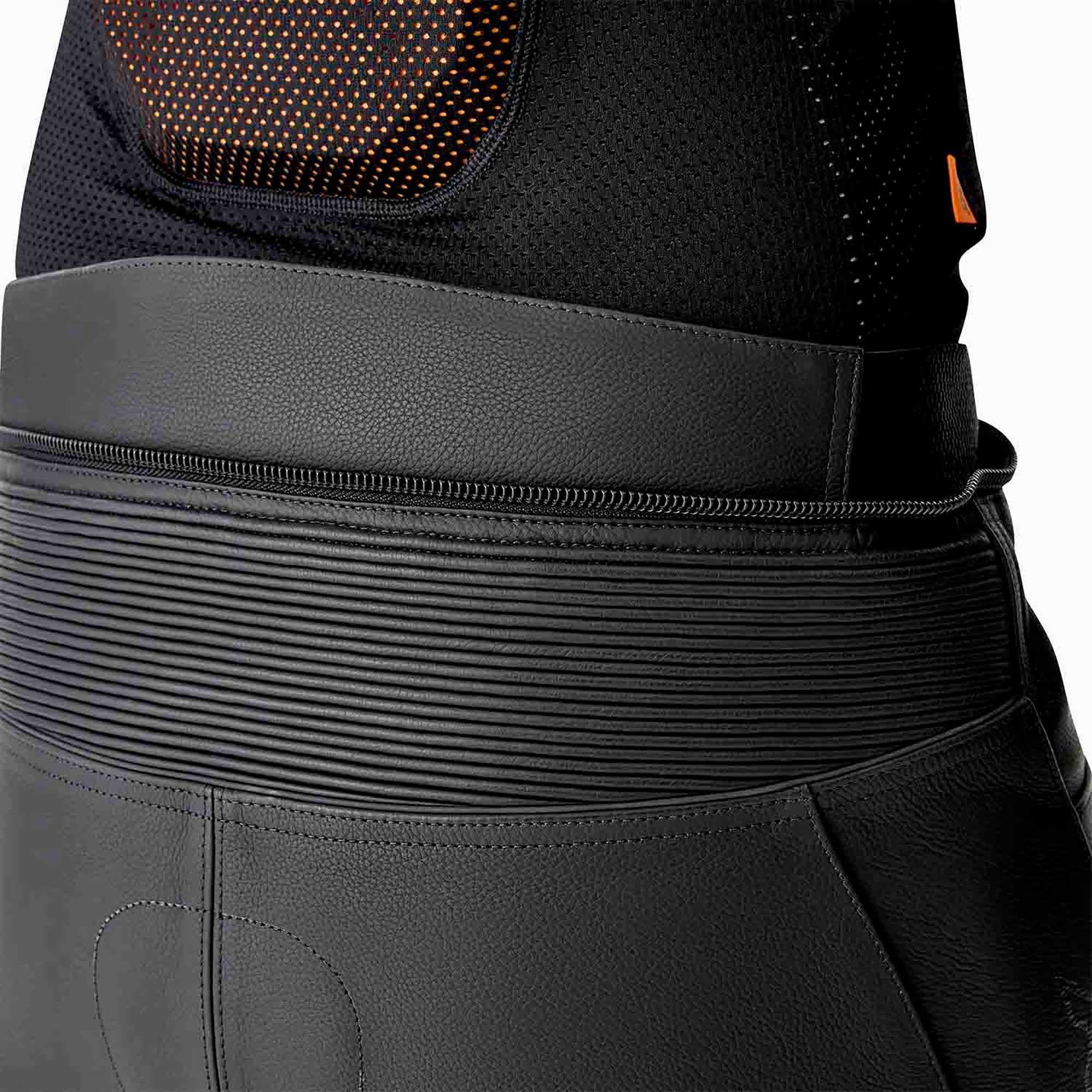 RST Motorcycle Sports | Road Leather Jeans - S1 D3O Armour *Short Leg* (Black)