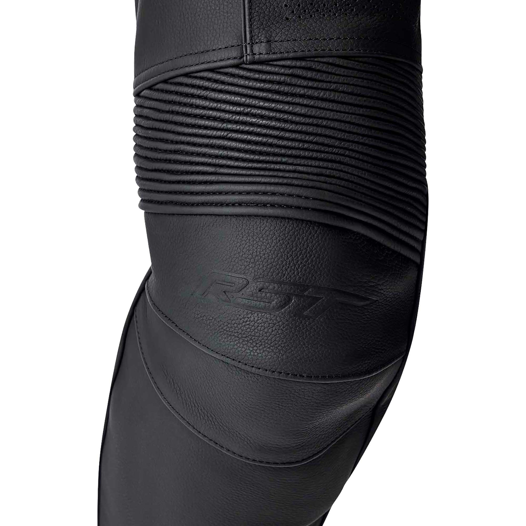 RST Motorcycle Sports | Road Leather Jeans - T2 D3O Armour *Short Leg* (Black)