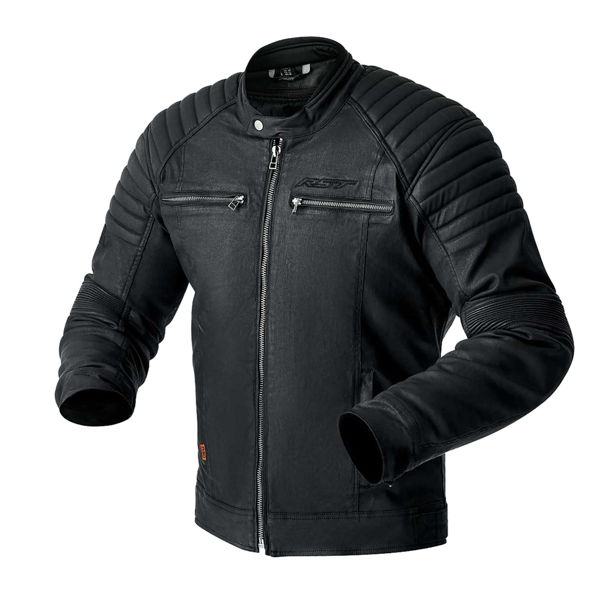 RST Motorcycle Classic | Urban Textile Jacket - Brixton D3O Armour (Black)