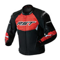 RST Motorcycle Sports | Road Textile Jacket - Tractech Evo D3O Armour (Black / Flo Red)