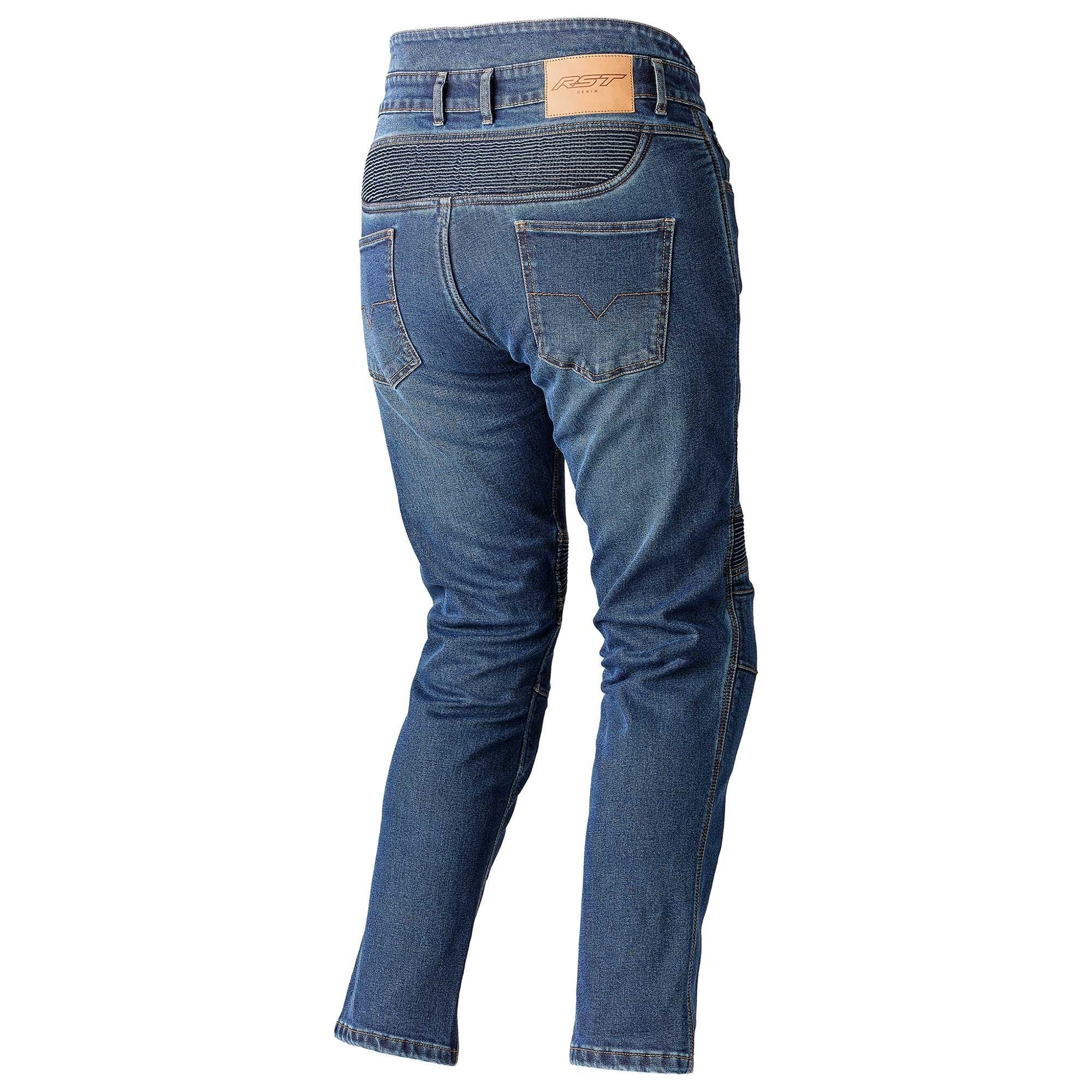 RST Motorcycle Denim Riding Jeans - Tech Pro CE AAA (Mid Blue Denim)