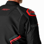 RST Motorcycle Sports | Road Textile Jacket - S1 D3O Armour (Black /  Grey / Red)