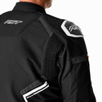 RST Motorcycle Sports | Road Textile Jacket - S1 D3O Armour (Black / White)