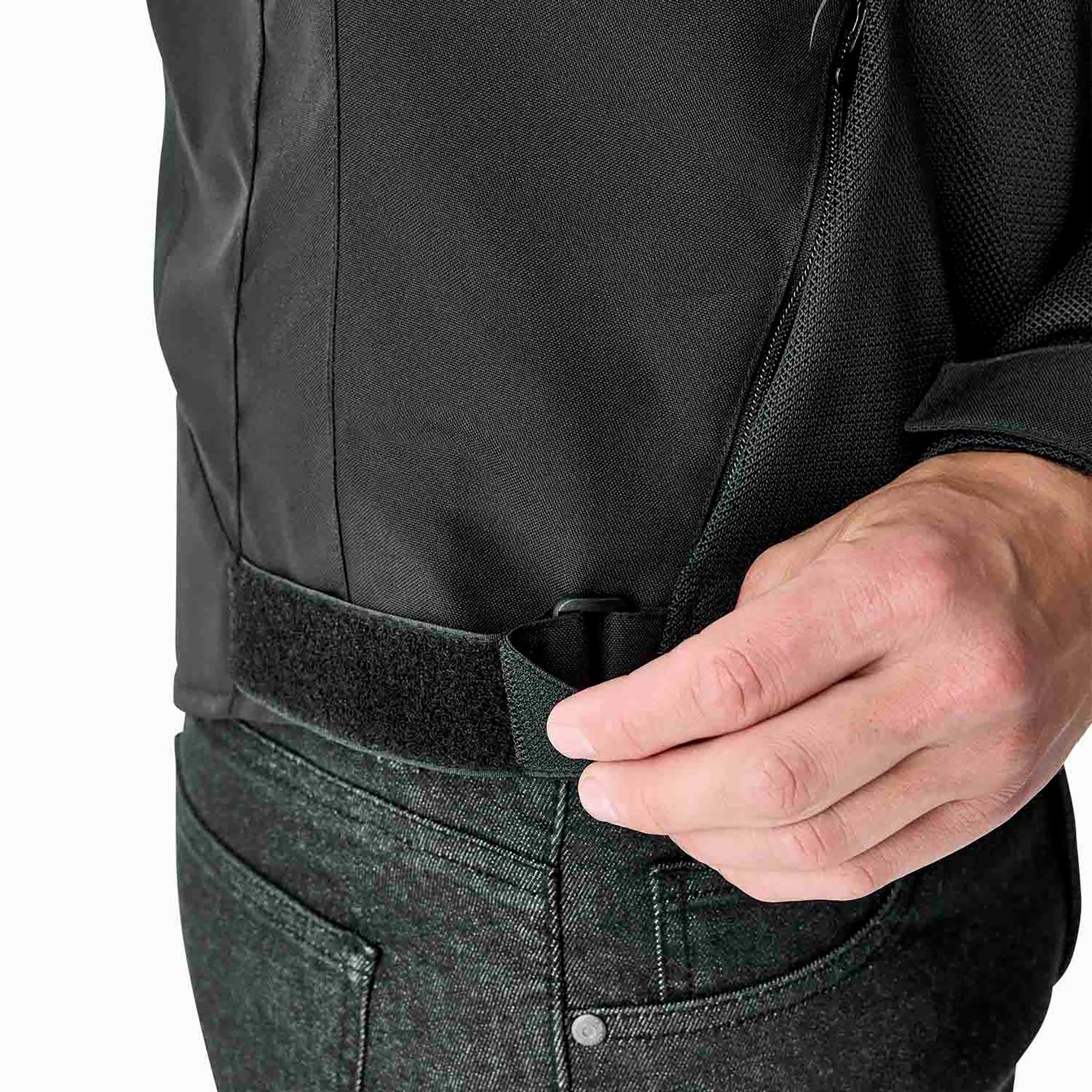 RST Motorcycle Sports | Road Textile Vented Jacket - S1 Mesh D3O Armour (Black)