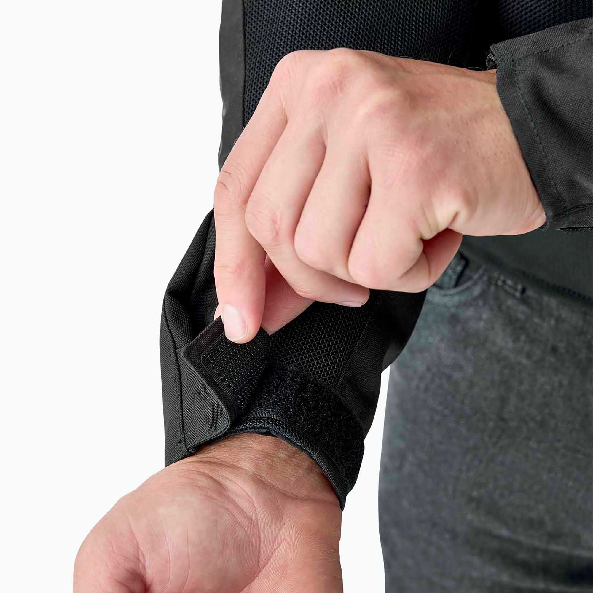 RST Women's Motorcycle Textile Jacket - S1 Mesh D3O Vented (Black / Black)