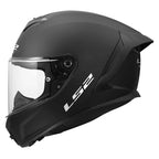 LS2 Motorcycle Road Helmet - FF820 Rapid 3 Solid (Matt Black)