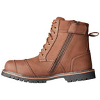 RST Motorcycle Urban | Classic Boots - Roadster 3 CE Waterproof Riding Shoes (Brown)
