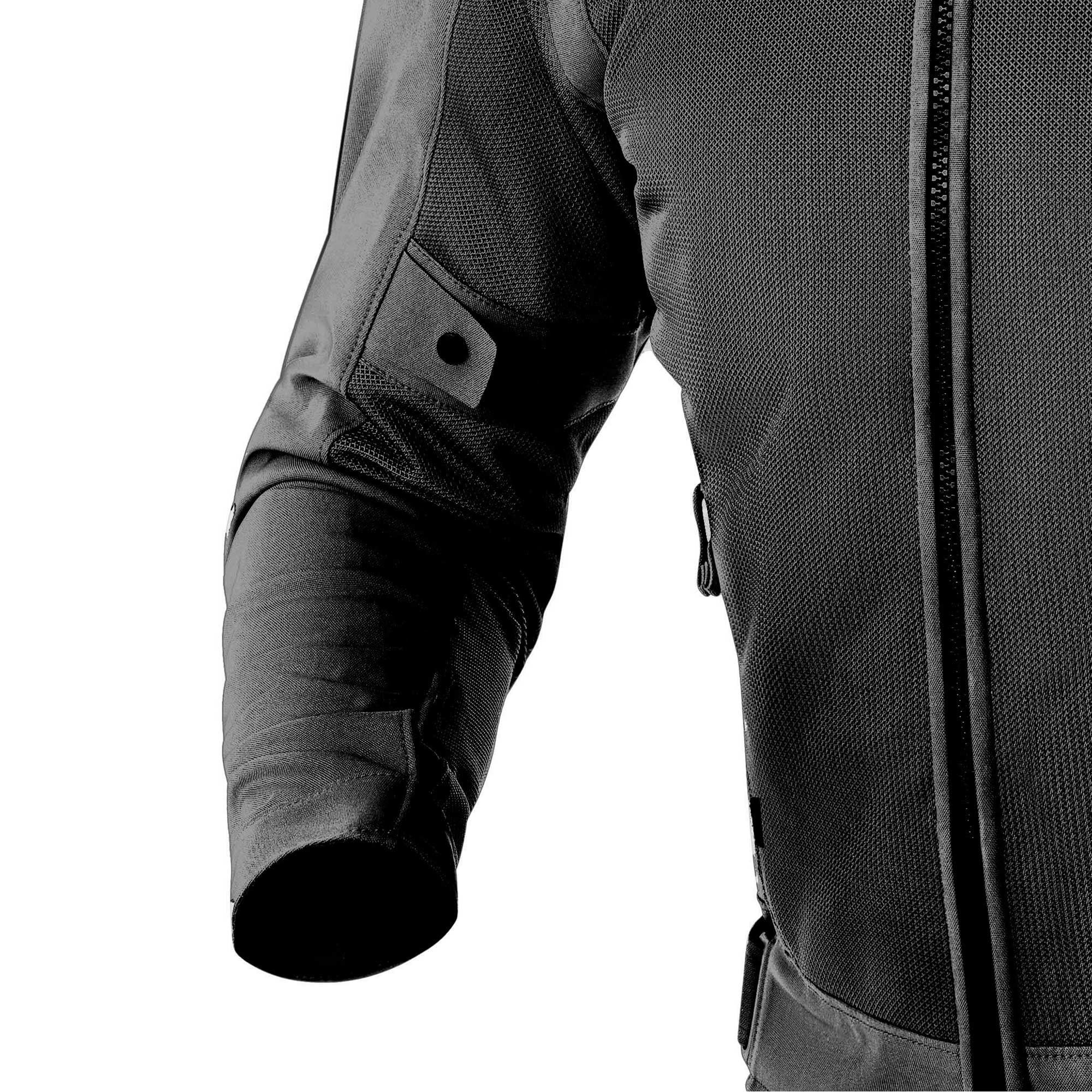 RST Motorcycle Vented Textile Jacket - Spectre Air D3O Armour (Black)